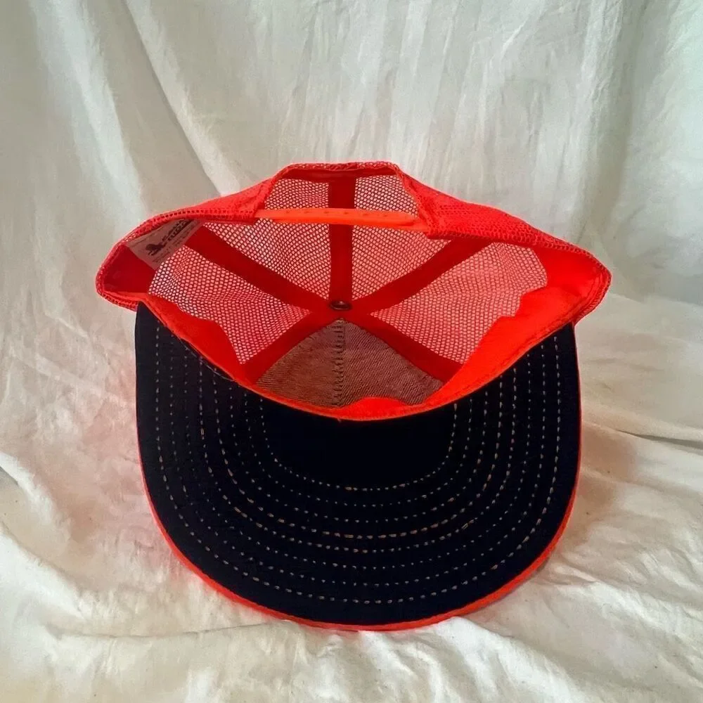 Eagle Ridge Men's Red Tide Racing Team 5 Panel Snapback Trucker Hat Adjustable - Picture 6 of 8